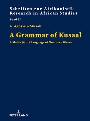 cover image of A Grammar of Kusaal